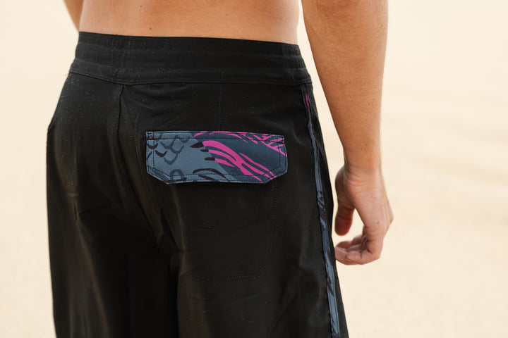 Pink Fishbone W1 Shorts