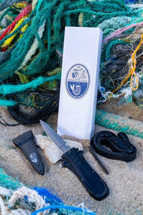 7 Seas T1 Series Titanium Dive Knife
