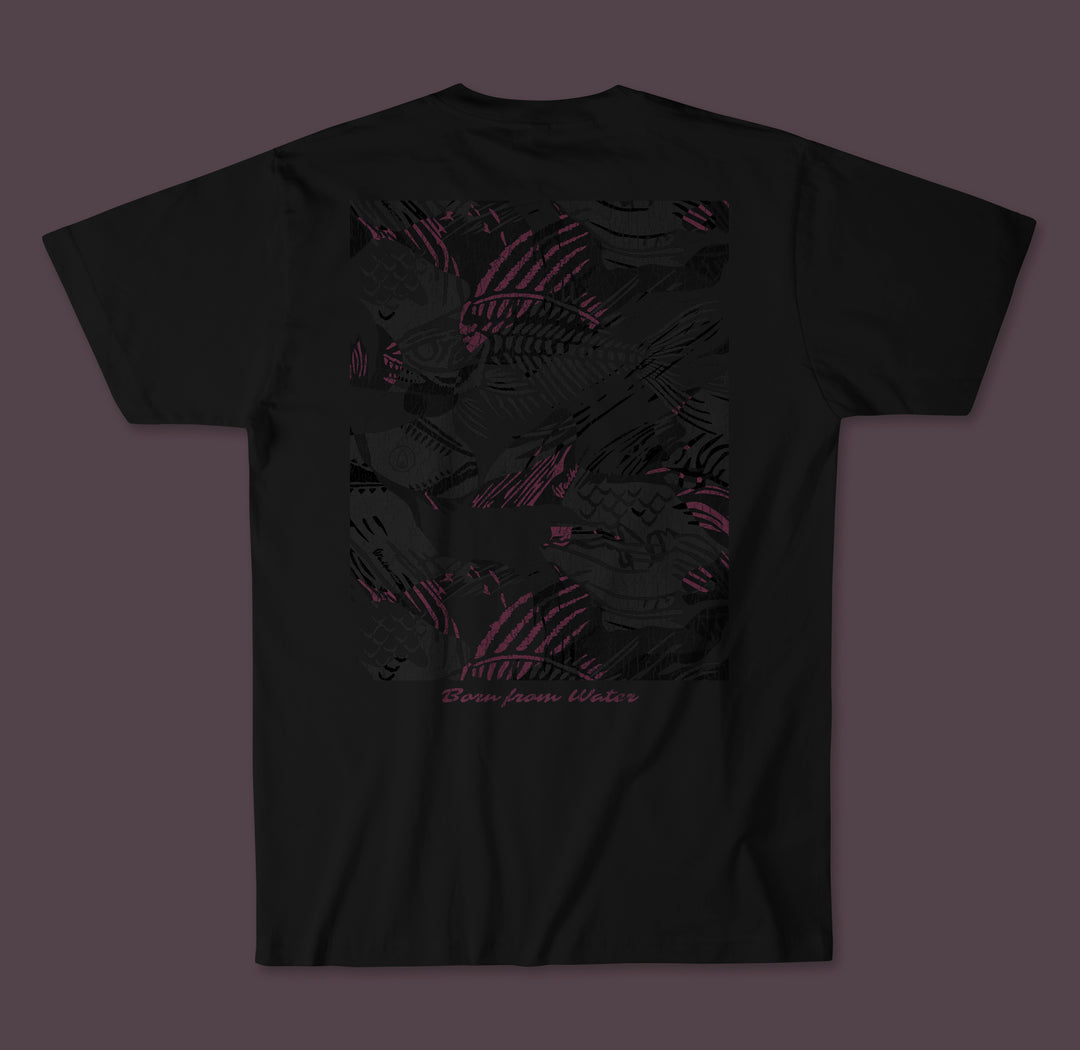 Pink Fishbone T-Shirt