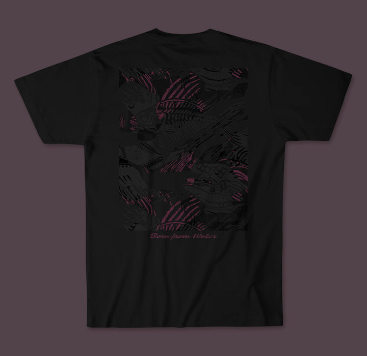Pink Fishbone T-Shirt
