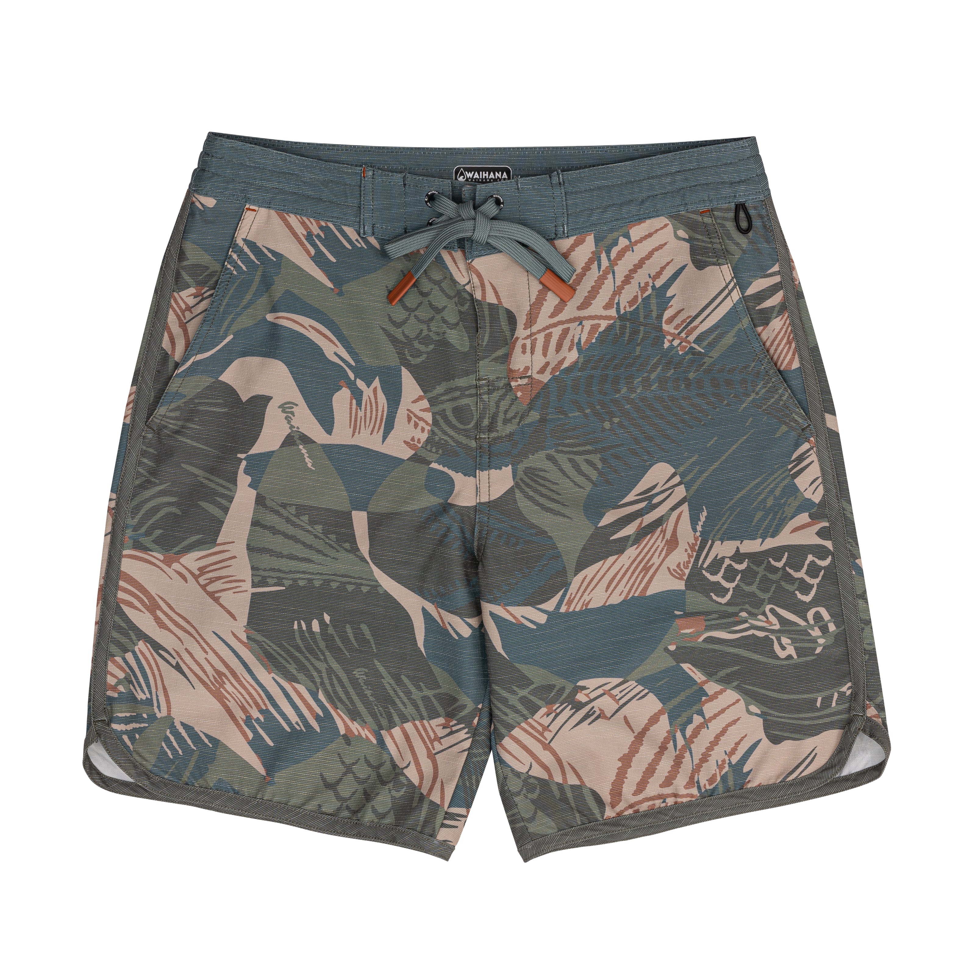 Hawaiian Brushstroke Cruiser Shorts – WAIHANA