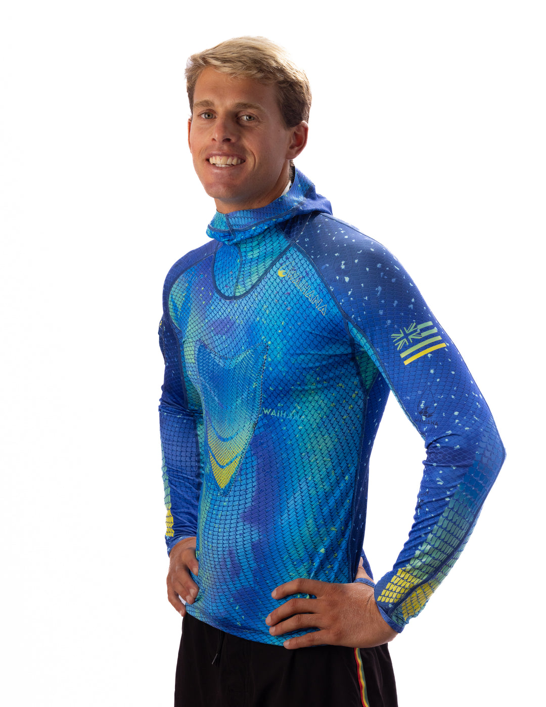 Rashguard de pesca submarina con capucha Kajiki