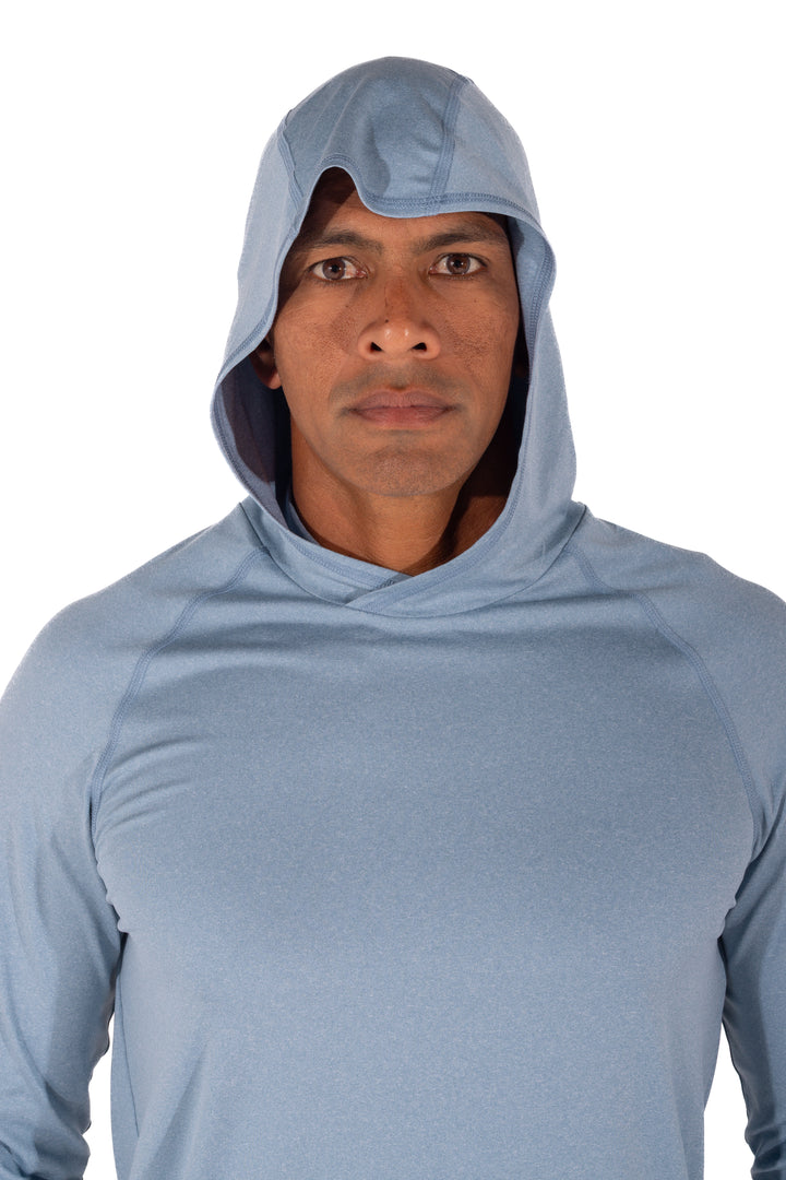 Mariner Blue Hooded Long Sleeve