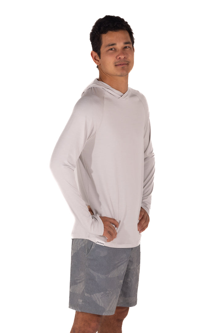 Mariner Gray Hooded Long Sleeve