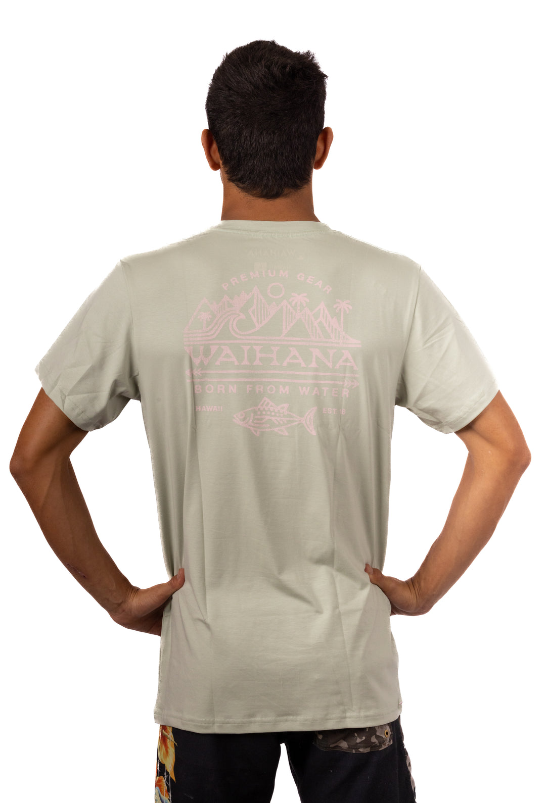 Mauka to Makai Sage T-shirt