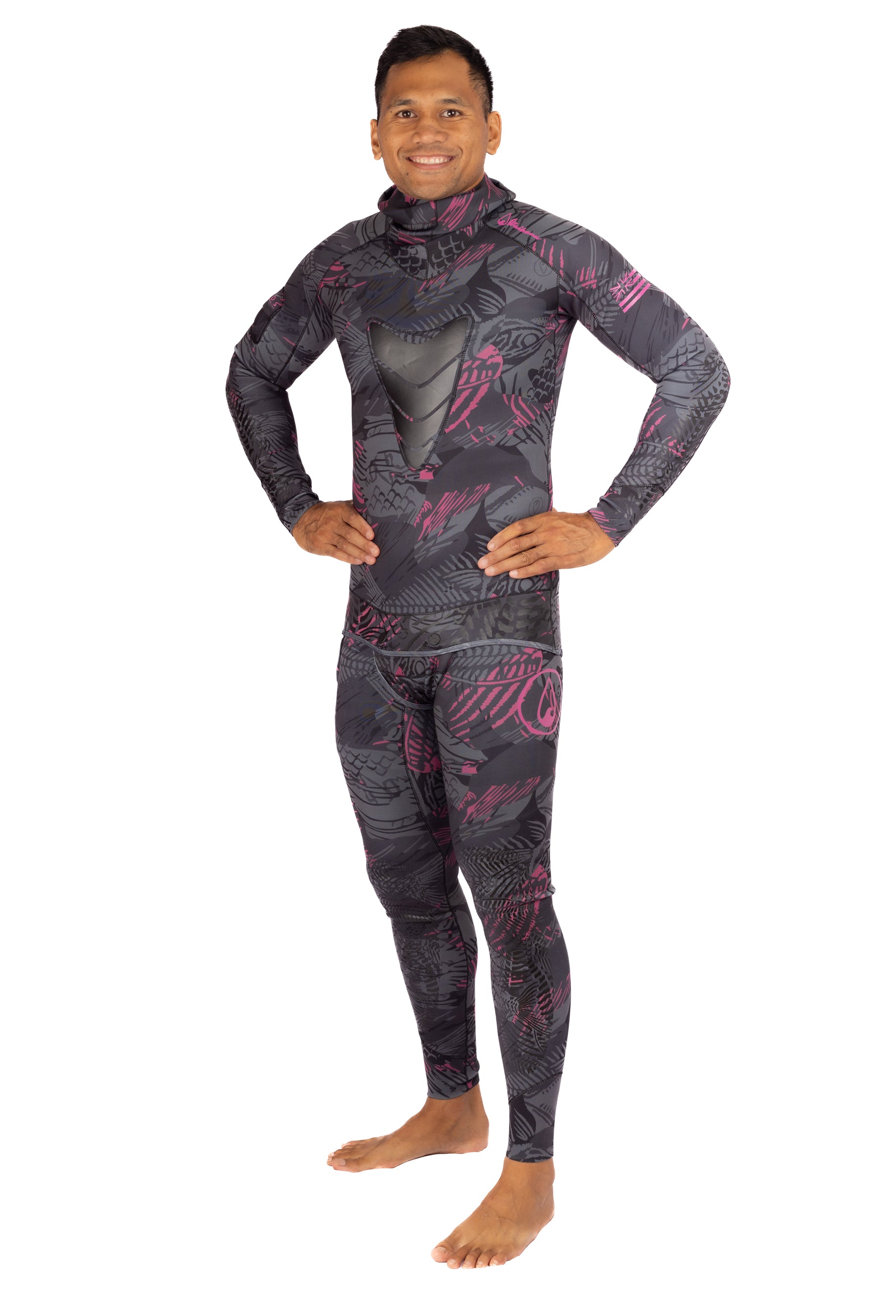 Men’s Hot Tuna Wet Suit good - Large