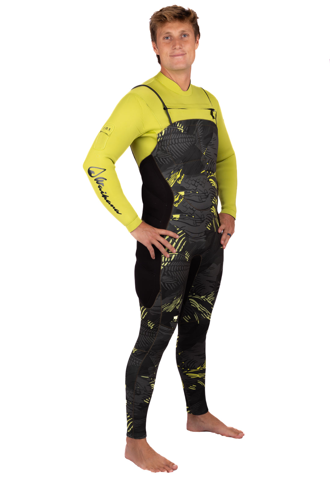 Défroisseur vapeur 5/4 à effet arêtes de poisson pour homme, citron vert