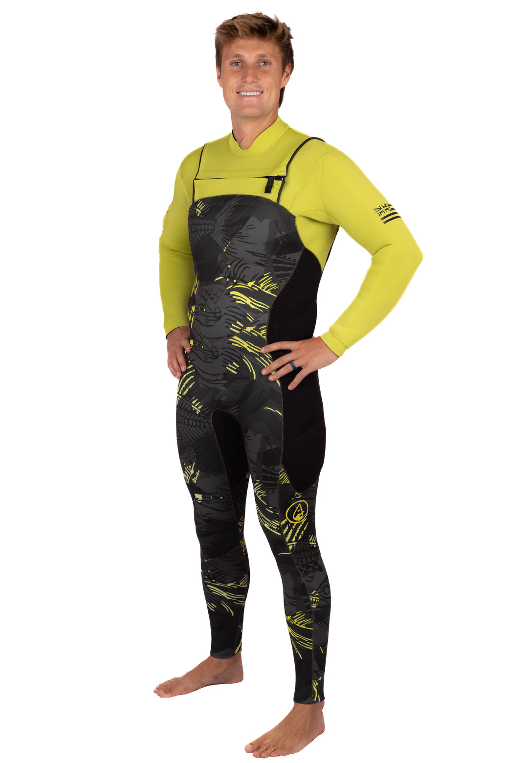 Défroisseur vapeur 5/4 à effet arêtes de poisson pour homme, citron vert