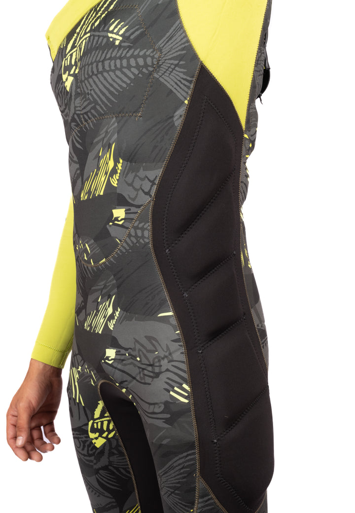 Combinaison de printemps à imprimé arêtes de poisson citron vert pour homme