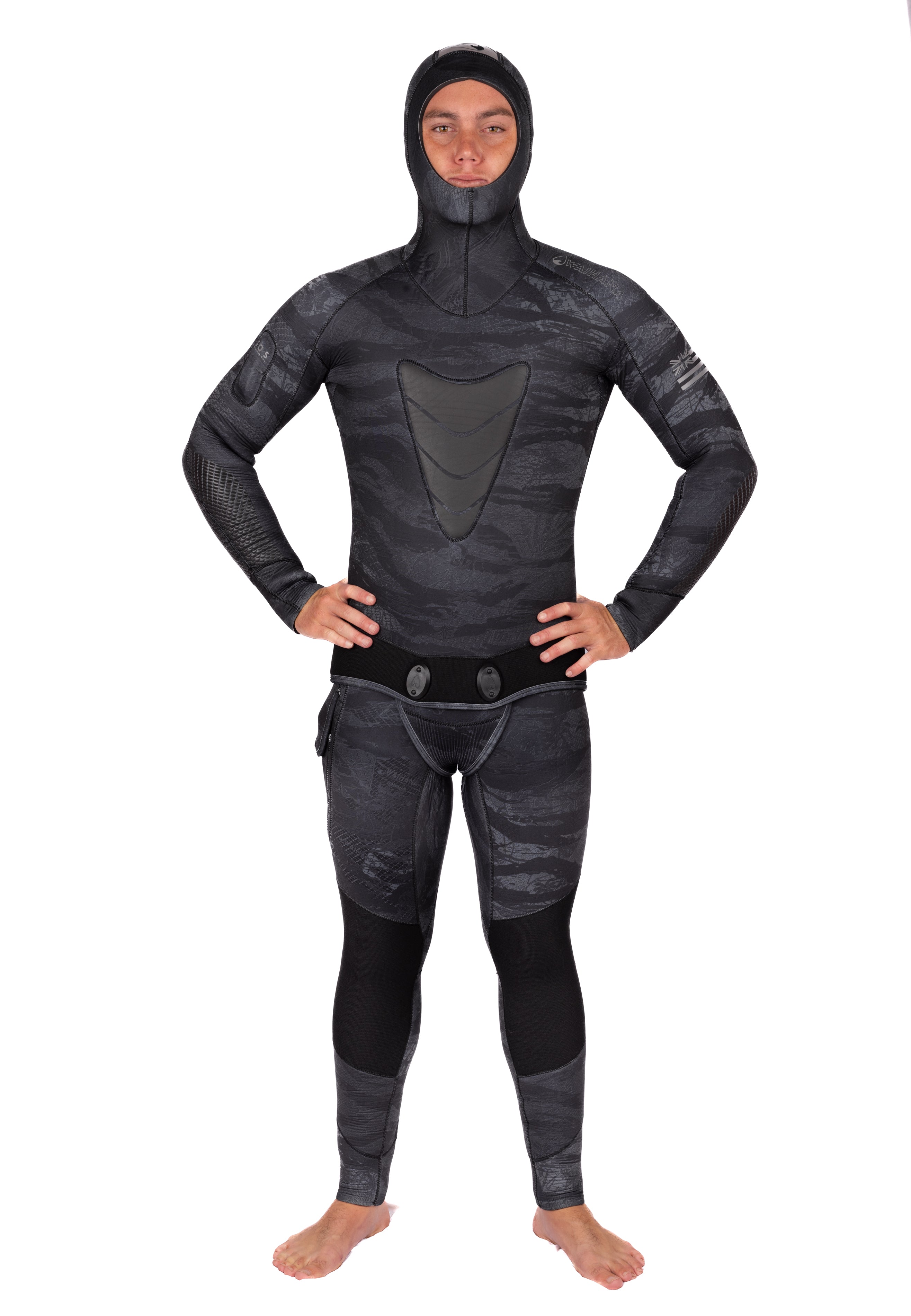 Men's Tropicam Black 7.5mm Wetsuit – WAIHANA