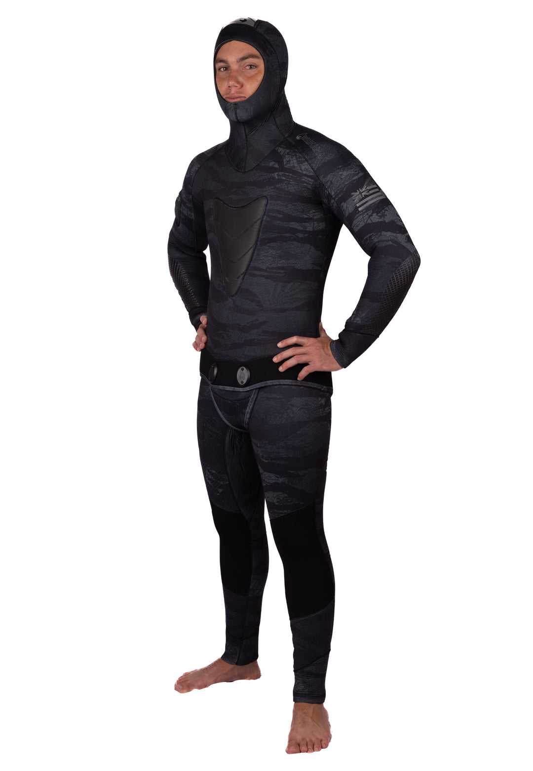 Traje de neopreno Tropicam negro de 7,5 mm para hombre