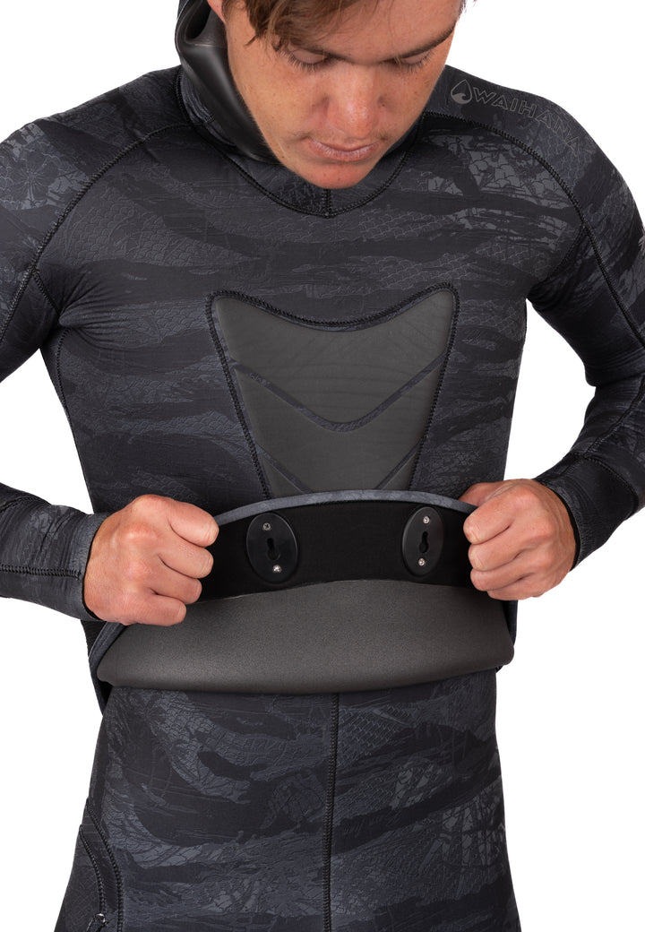 Traje de neopreno Tropicam negro de 7,5 mm para hombre