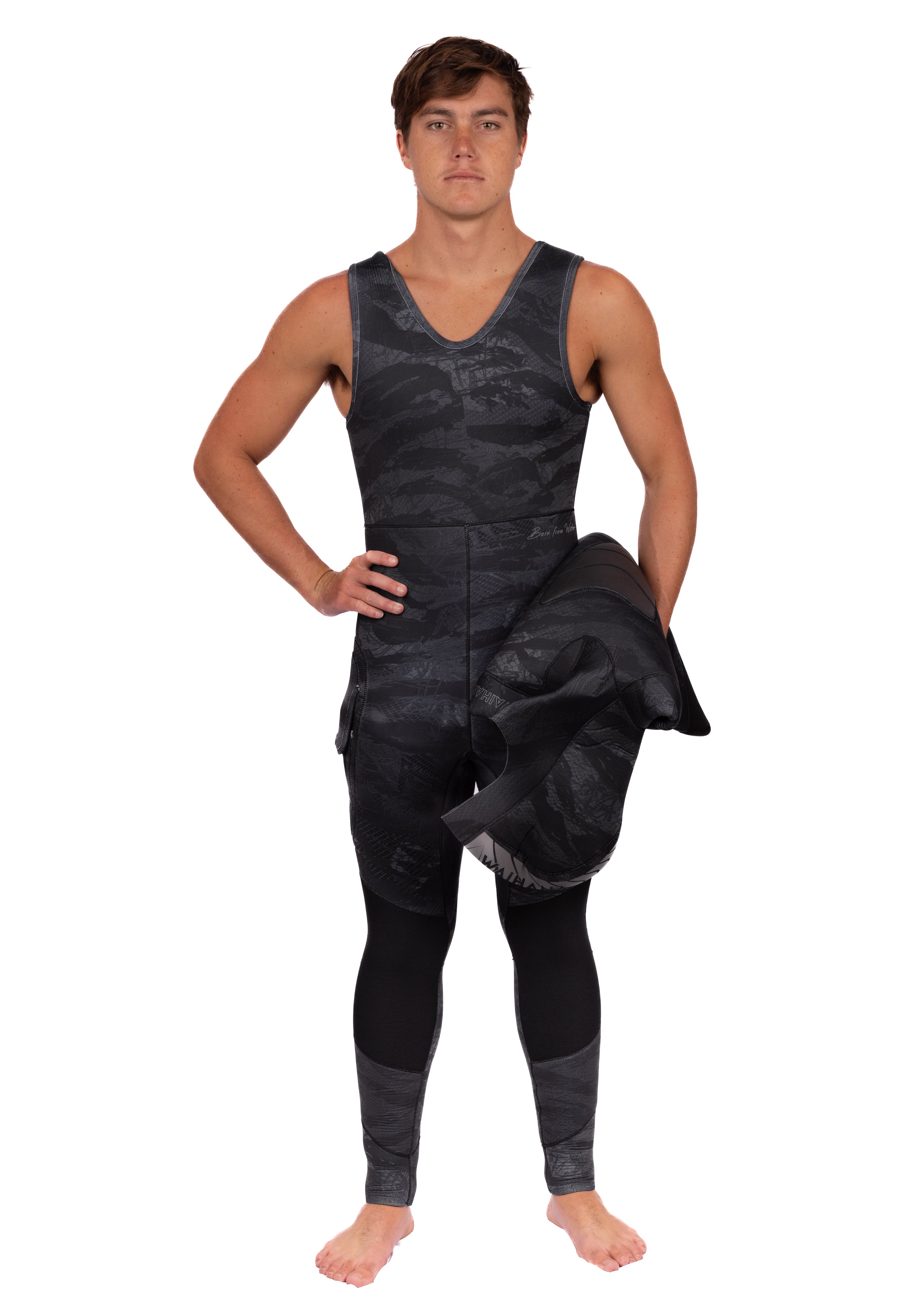 Men's Tropicam Black 7.5mm Wetsuit – WAIHANA