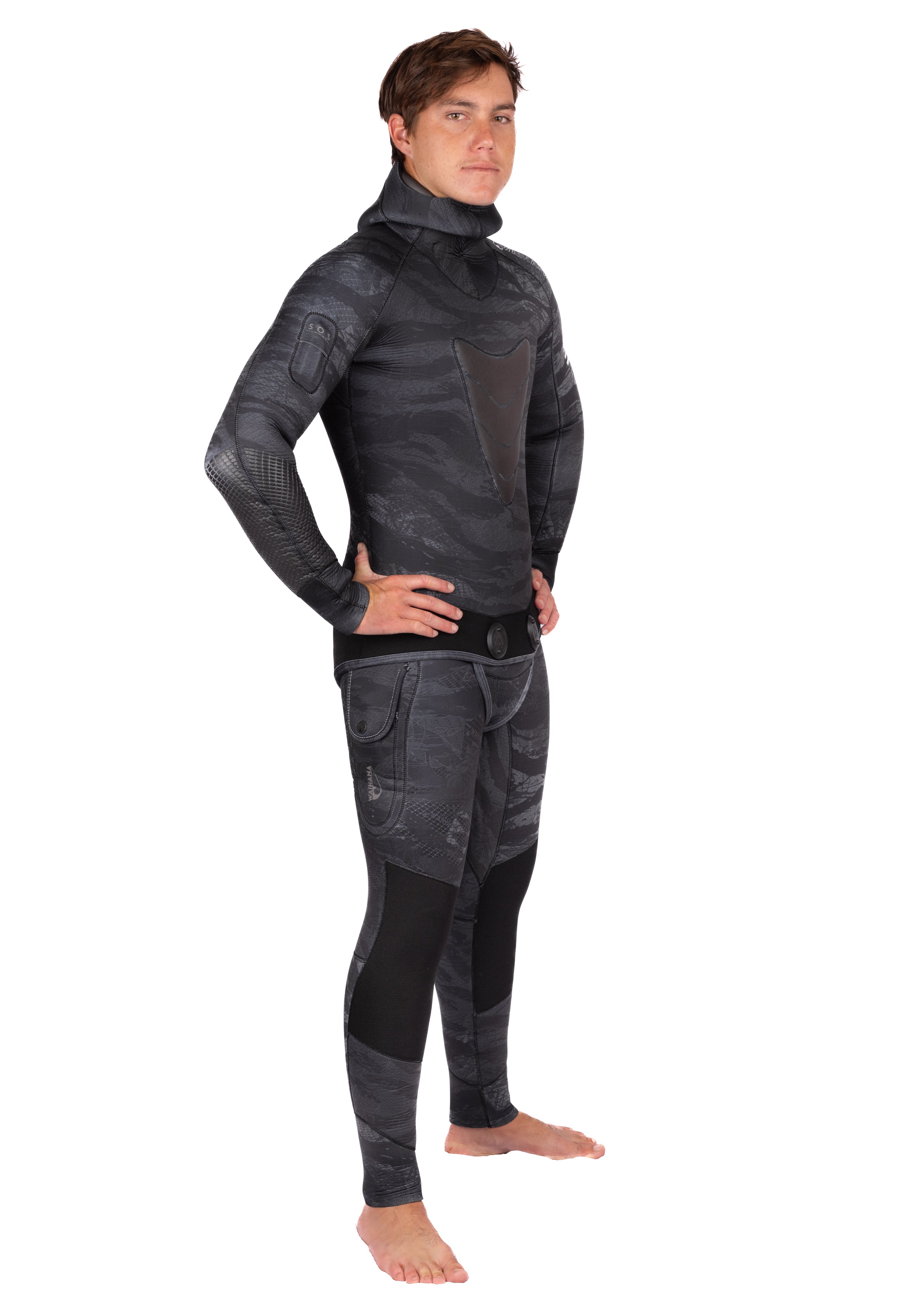 Men's Tropicam Black 7.5mm Wetsuit – WAIHANA