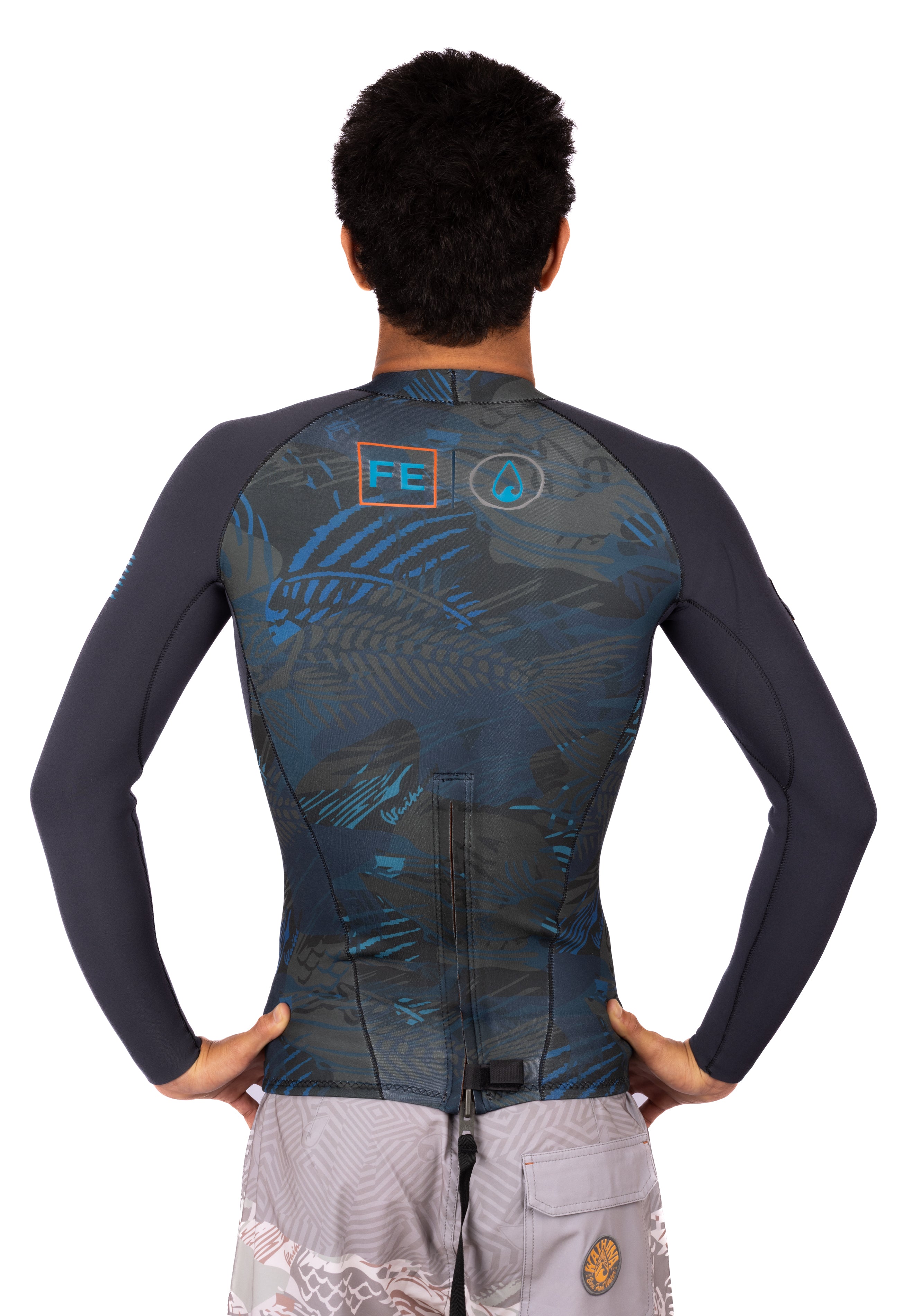 Men's Field Ethos Rear-zip Surf Top – WAIHANA