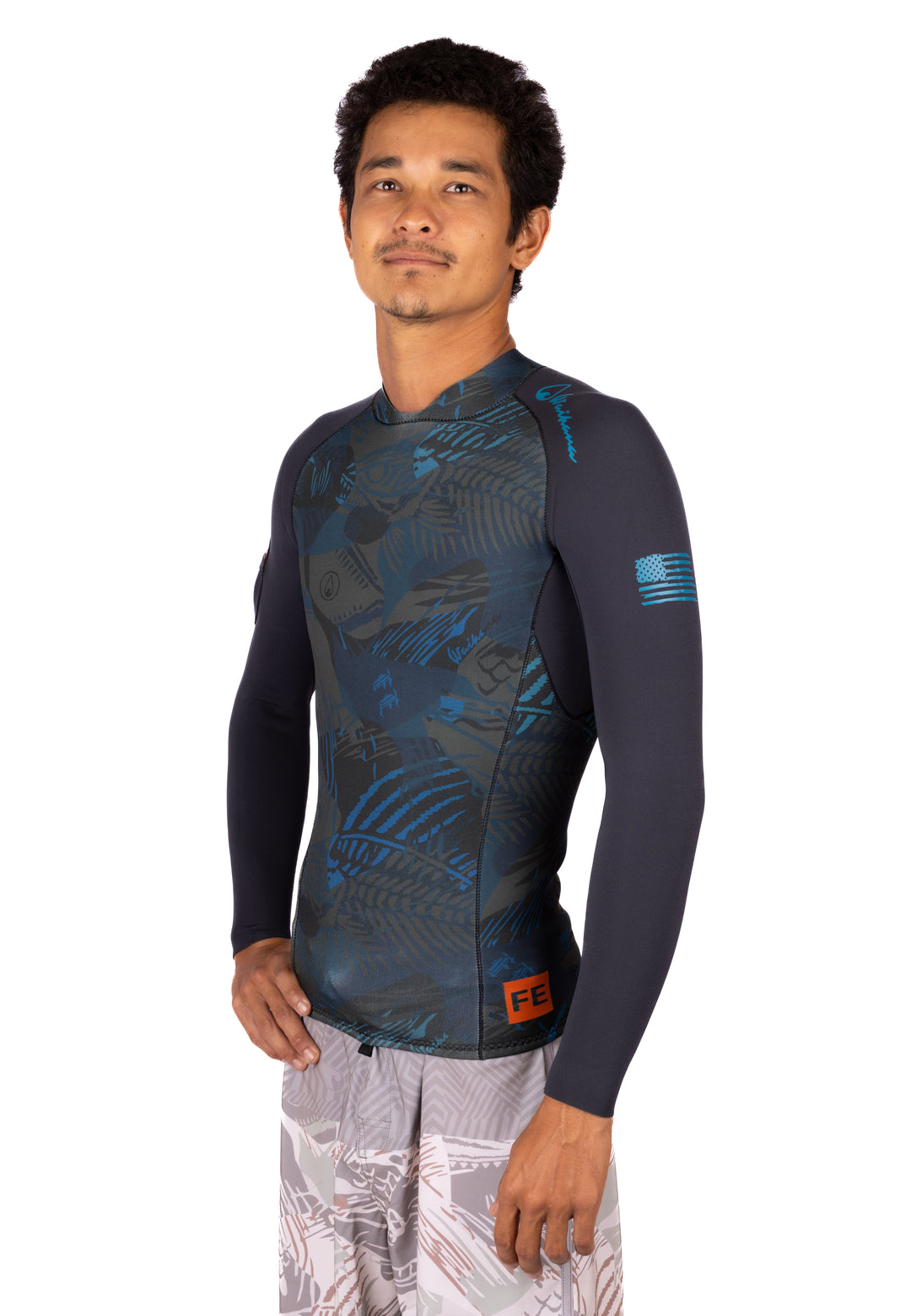 Top de surf con cremallera trasera Field Ethos para hombre