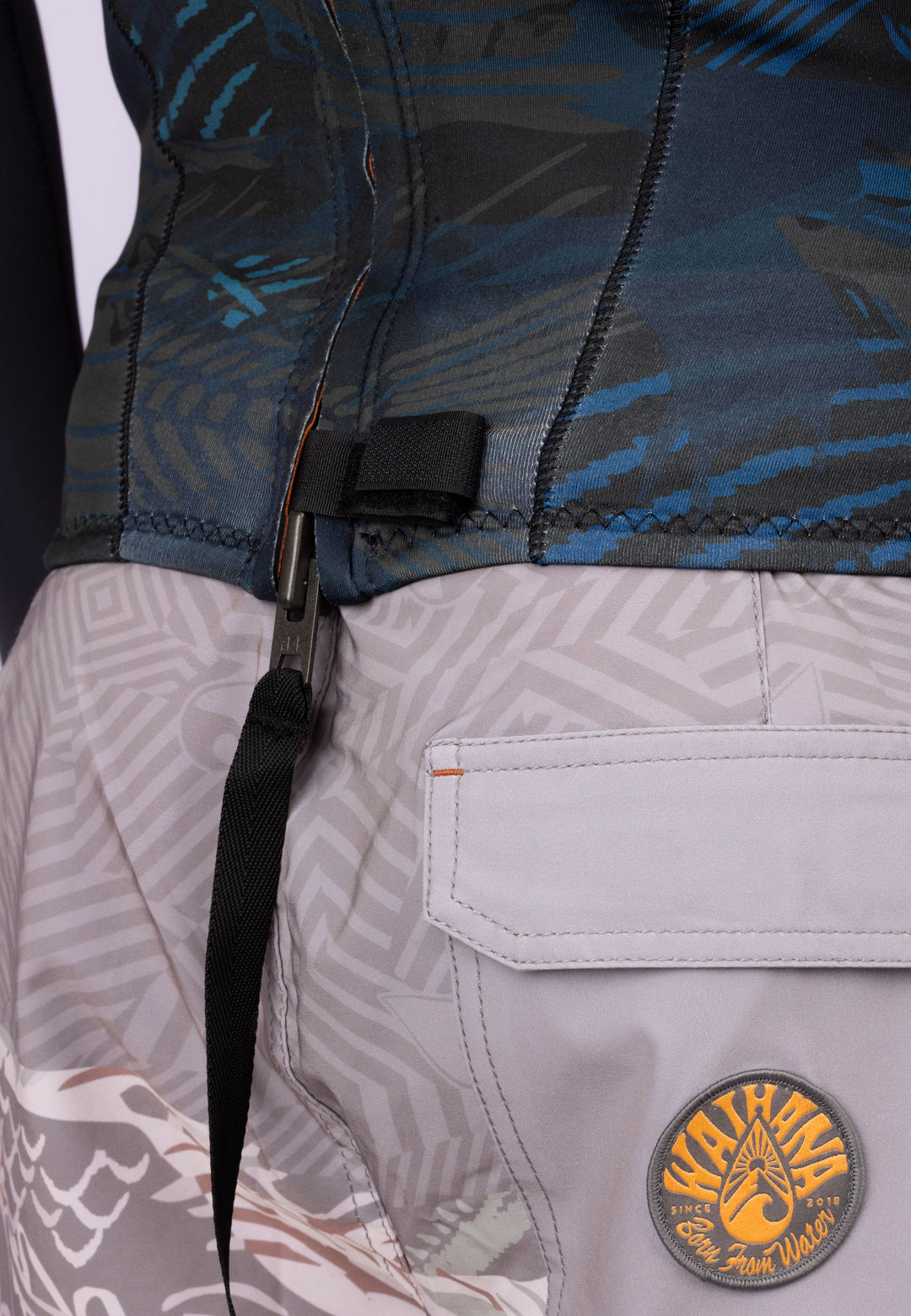 Top de surf con cremallera trasera Field Ethos para hombre