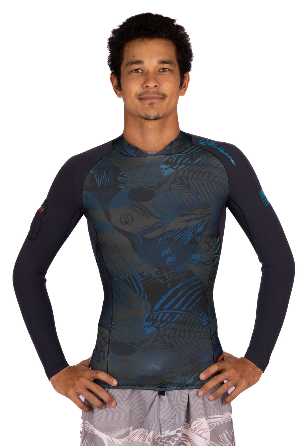 Top de surf con cremallera trasera Field Ethos para hombre