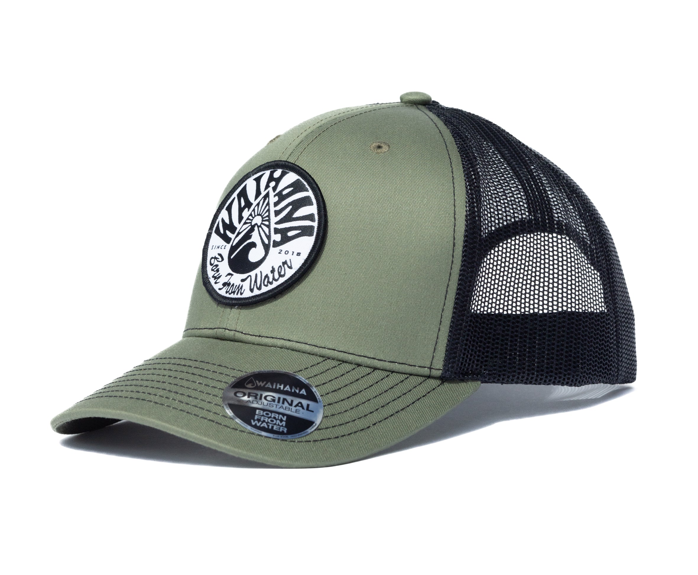 Ranger Green Mauka Trucker – WAIHANA