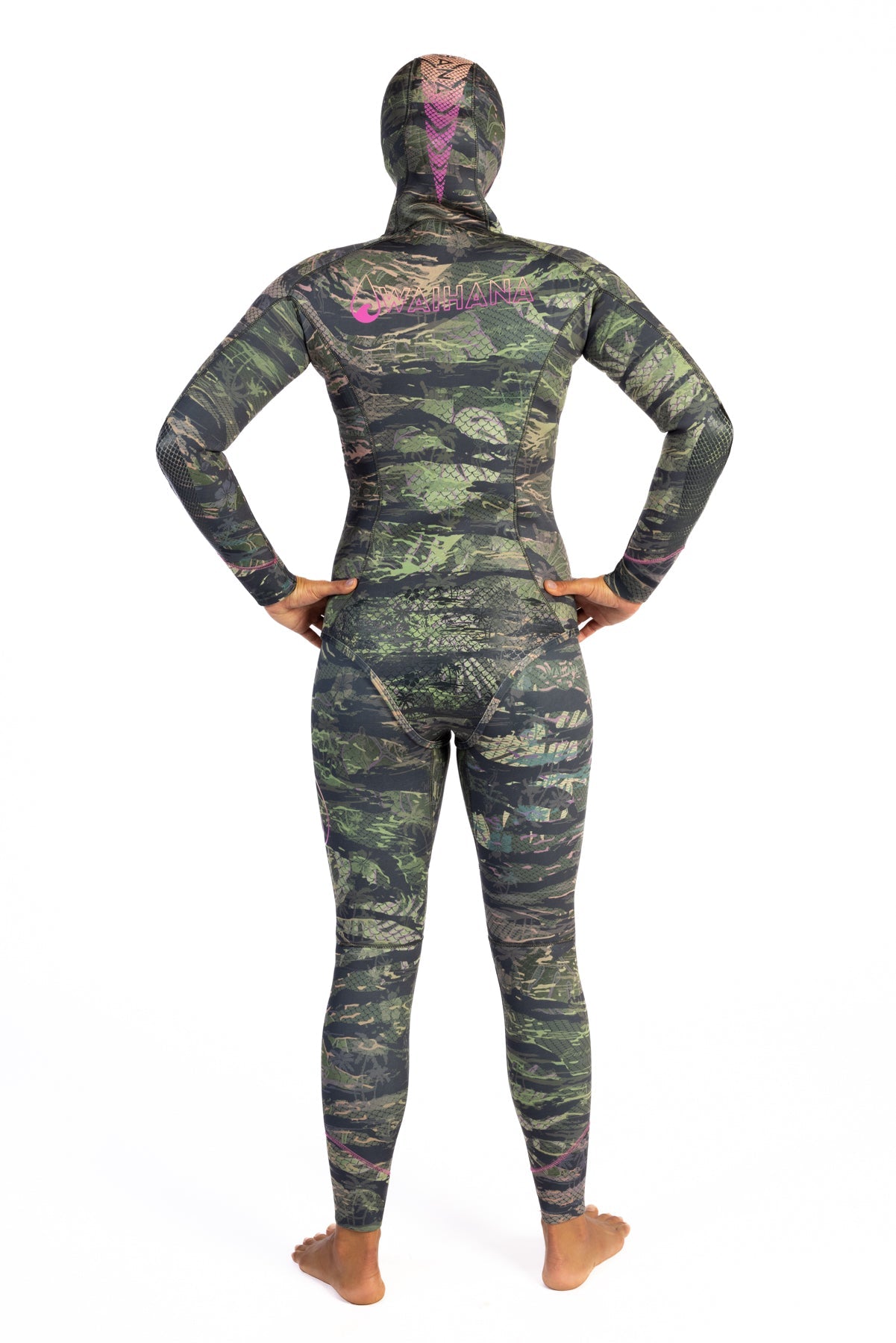 HO Sports ウェットスーツ 可愛いハワイアン柄　Women RWT231709 ロキシー ウェットスーツ2.5 / 2MM フルスーツ 長袖