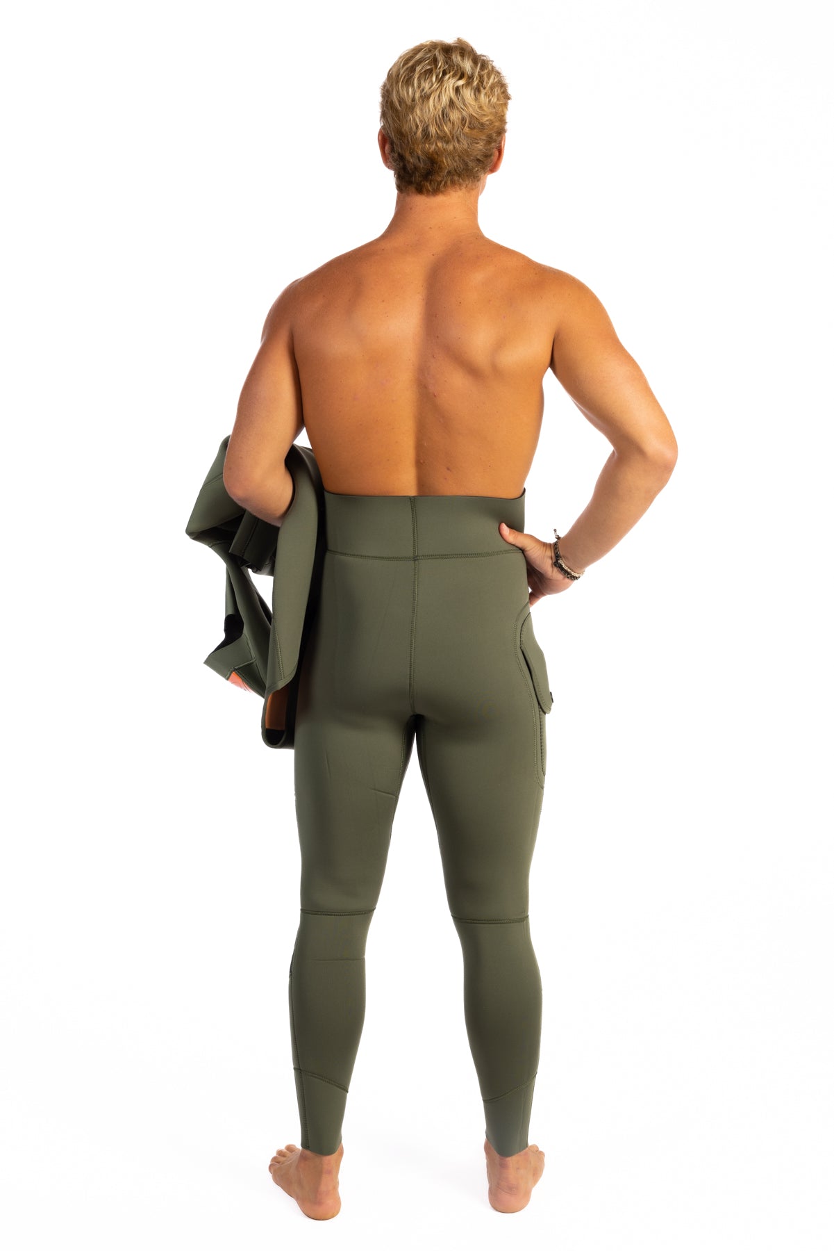 ウェア Waii B Men's Ranger Green Essentials Pro 5.0mm Wetsuit v1 – WAIHANA