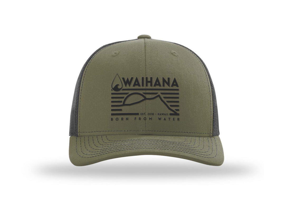 Waihana-Richardson-Loden-Black Silicone Diamond Head Logo